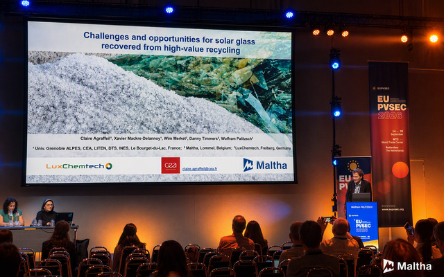 Maltha presenteert doorbraak in recycling van zonnepanelenglas op EU PVSEC 2026